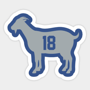 Indianapolis Colts Goat Sticker